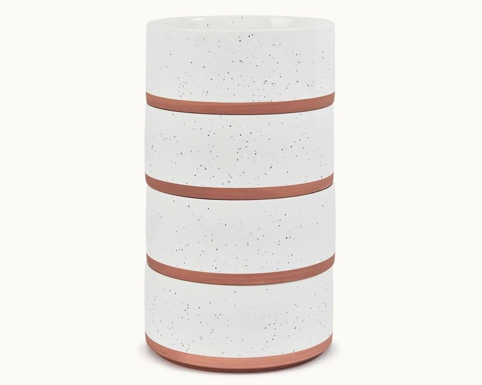 Our Place set of 4 speckled ceramic side bowls