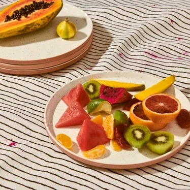 Our Place set of four large hand-speckled ceramic dinner plates - photo 4