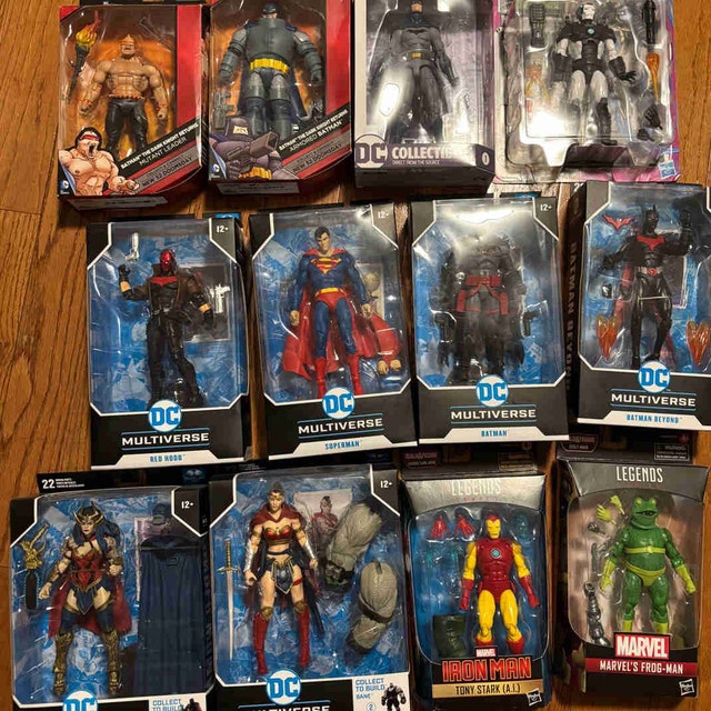 DC and Marvel Action Figures