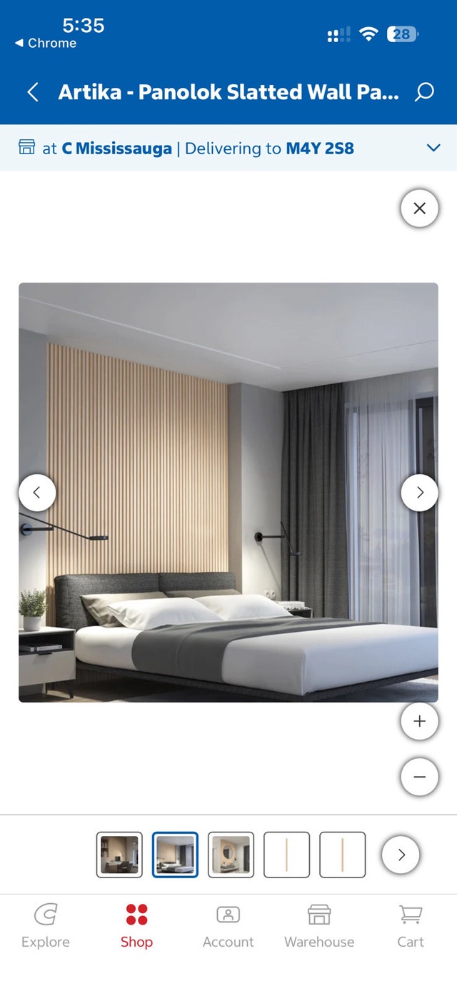 Artika Panolok Slatted Wall Panels