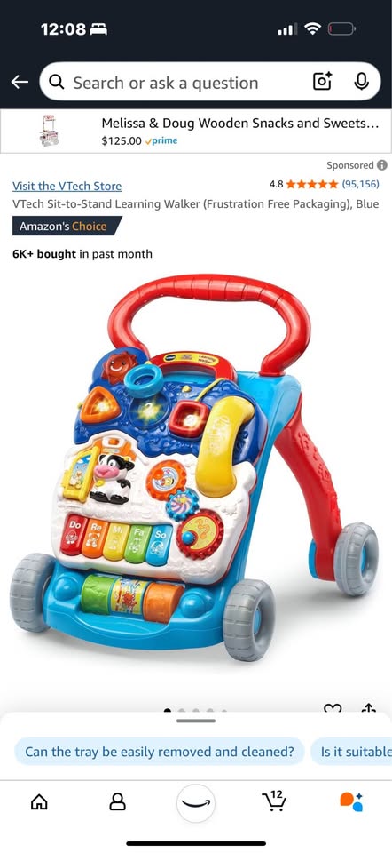 VTech Sit-to-Stand Learning Walker - photo 2