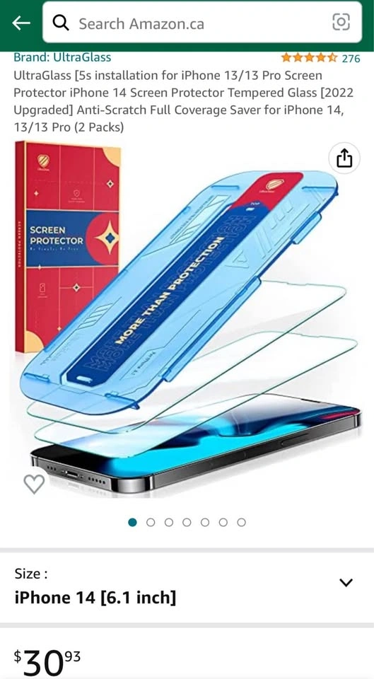 Screen Protectors (iPhone 13/13 Pro) & (iPhone 14) - photo 2