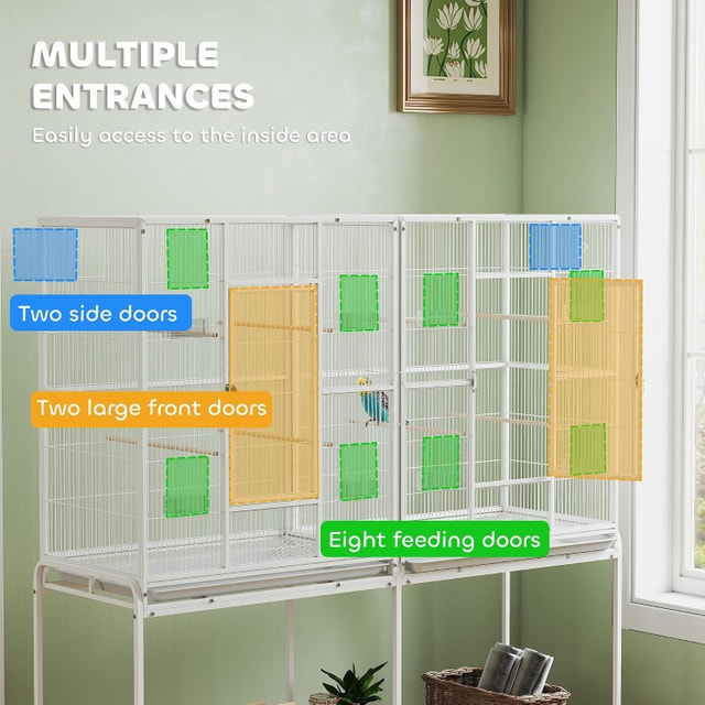 Spacious Extra Large Rolling Bird Cage [BNIB] - photo 5