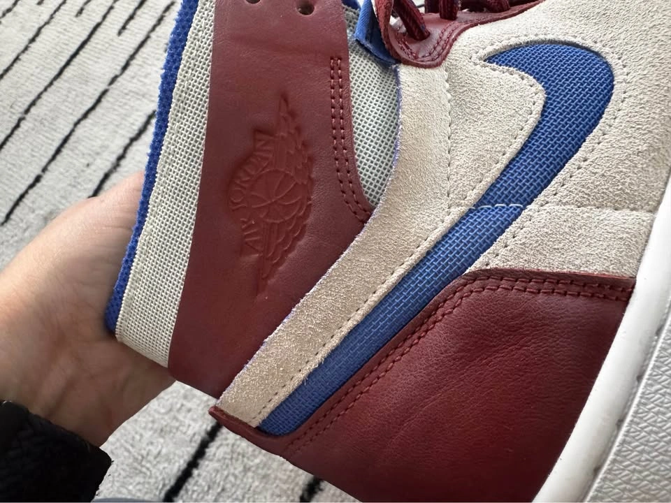 Nike Air Jordan 1 Zoom Air CMFT Royal Red Size 7.5 - photo 3