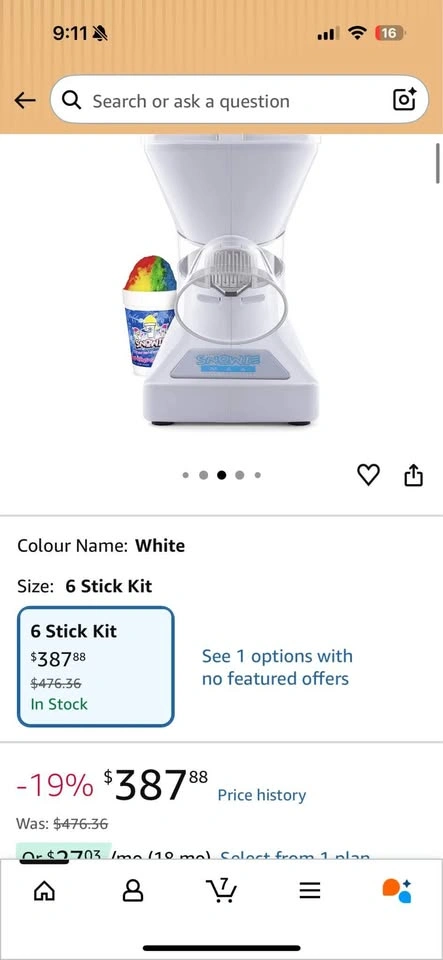 Little snowie Max ice shaver machine - photo 4