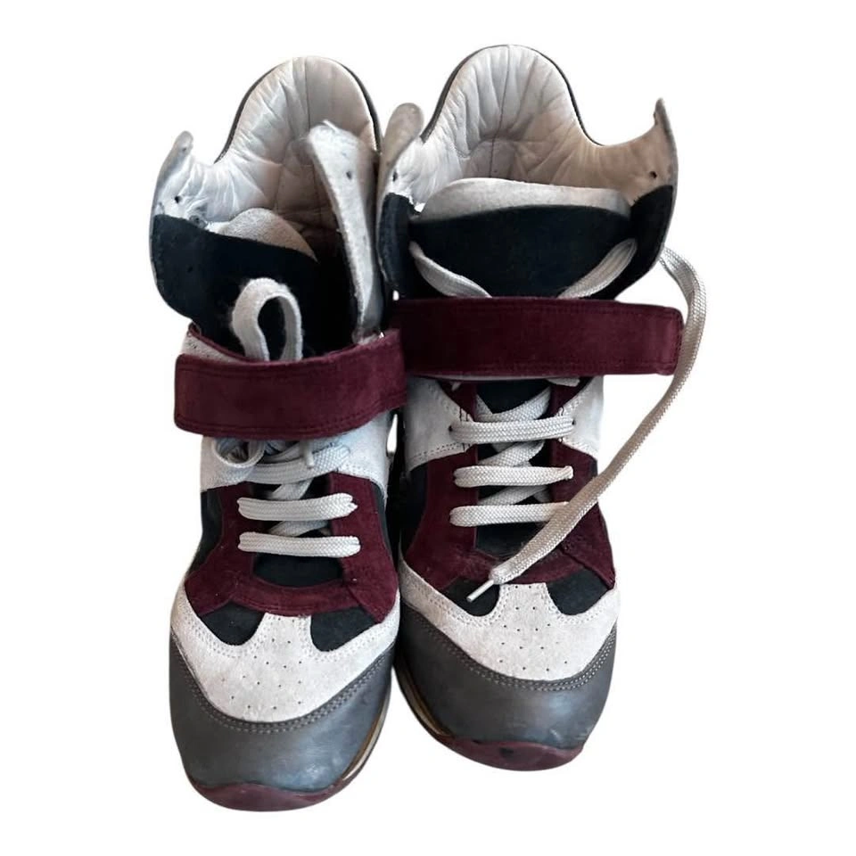 Elena Iachi suede wedge shoes 36 - photo 3