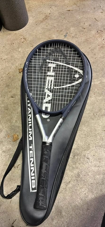 HEAD Titanium Tennis Racquet + Case
