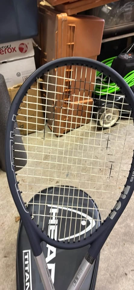 HEAD Titanium Tennis Racquet + Case - photo 2