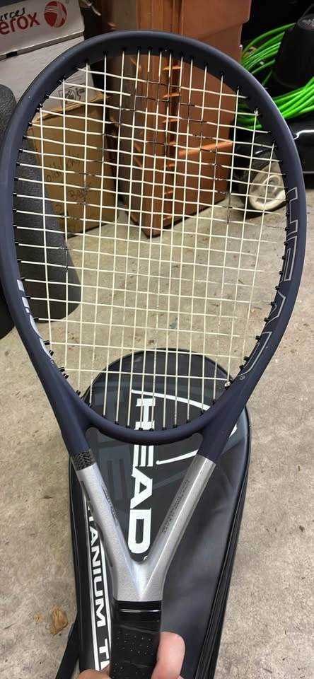 HEAD Titanium Tennis Racquet + Case - photo 3