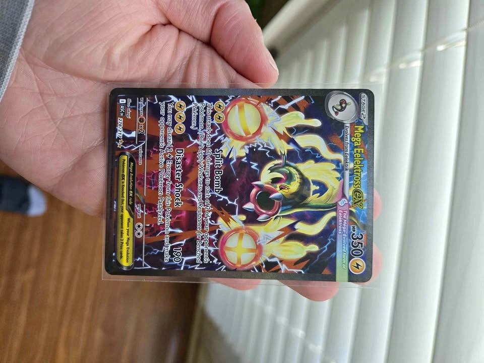 Mega Eelektross EX Pokemon Card