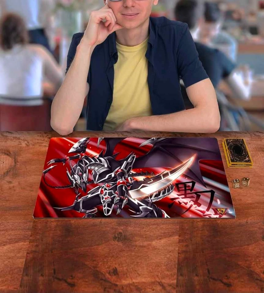 Large Yu-Gi-Oh Dragon Gaming Desk Mat Playmat - photo 3