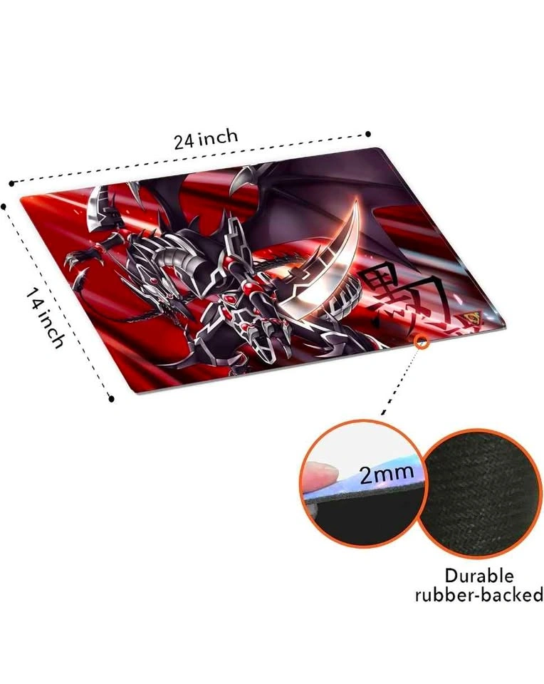 Large Yu-Gi-Oh Dragon Gaming Desk Mat Playmat - photo 5