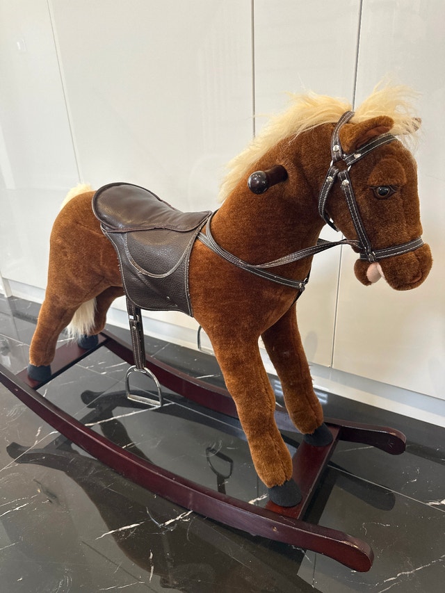 Qaba plush rocking horse with realistic sounds - photo 2