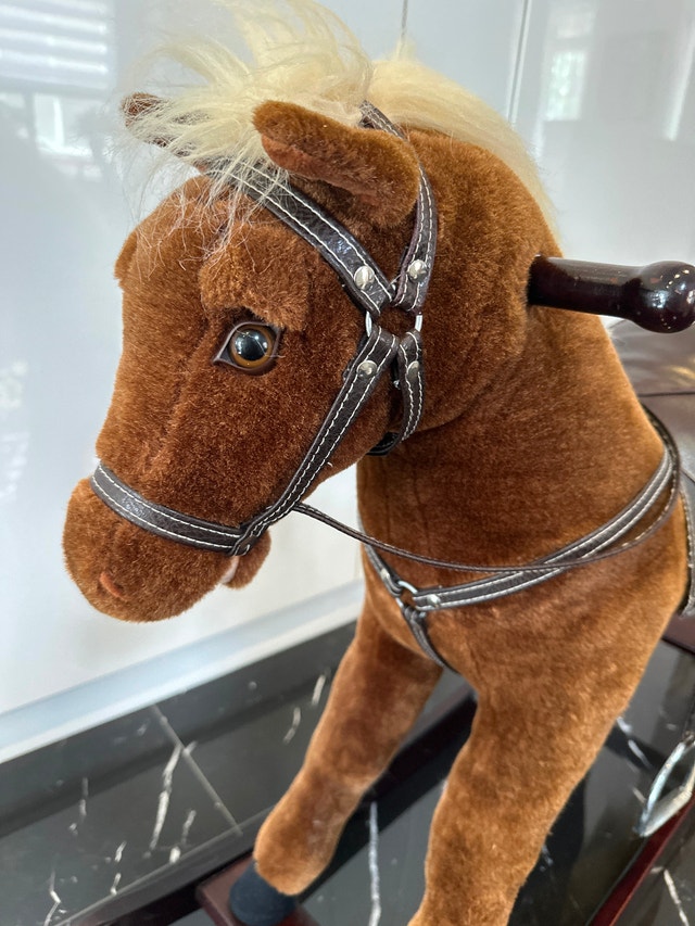 Qaba plush rocking horse with realistic sounds - photo 5
