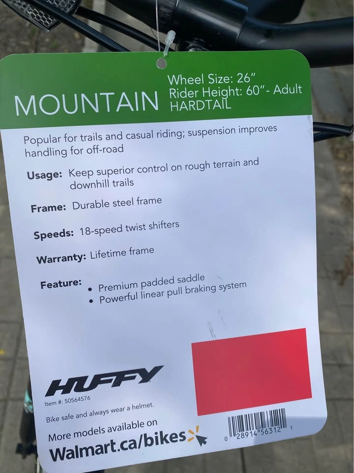 Huffy Rock Creek Mountain Bike 26" - photo 2