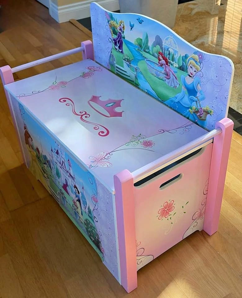 Delta Children’s Disney Princess Deluxe Toy Box Bench