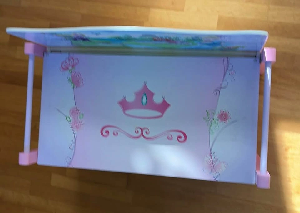 Delta Children’s Disney Princess Deluxe Toy Box Bench - photo 2