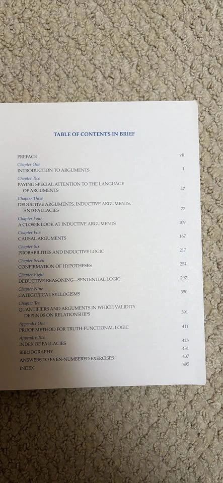 Introduction to Logic and Critical Thinking 6th Edition - photo 3