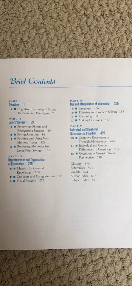 Cognitive Psychology In and out of the laboratory 3rd Ed - photo 3