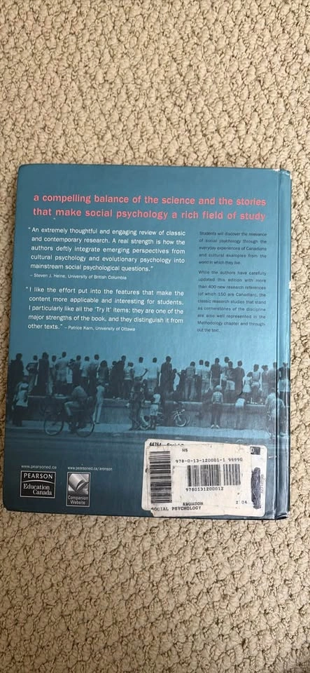 Social Psychology Second Canadian edition textbook - photo 2