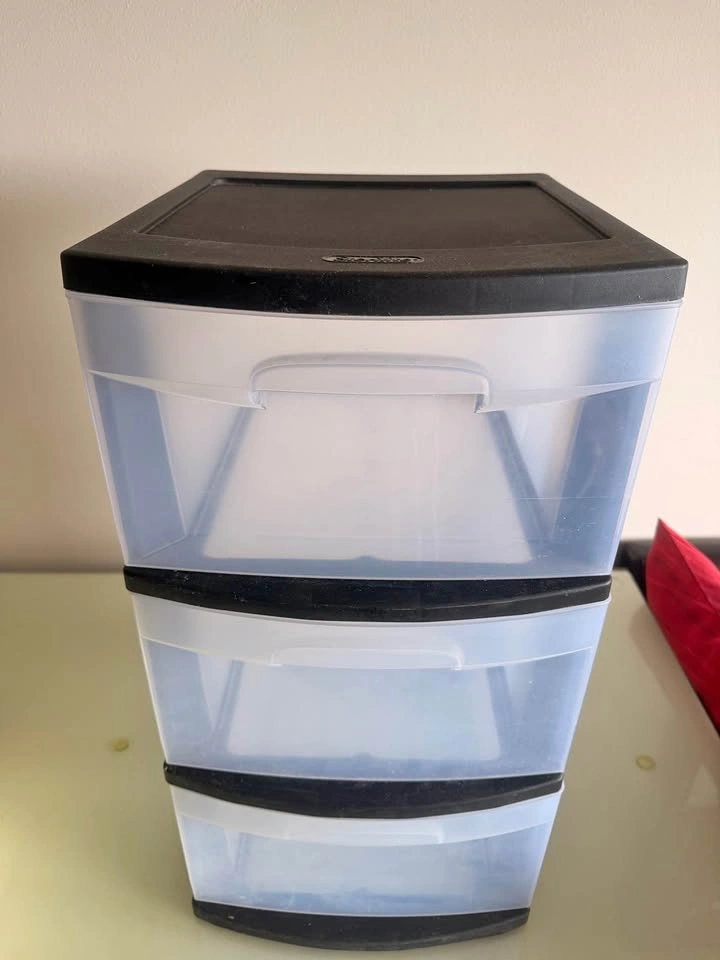 Sterilite 3-Drawer Plastic Storage Organizer