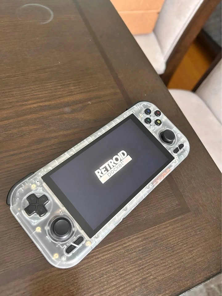 Retroid Pocket 4 Pro Clear Handheld Game Console