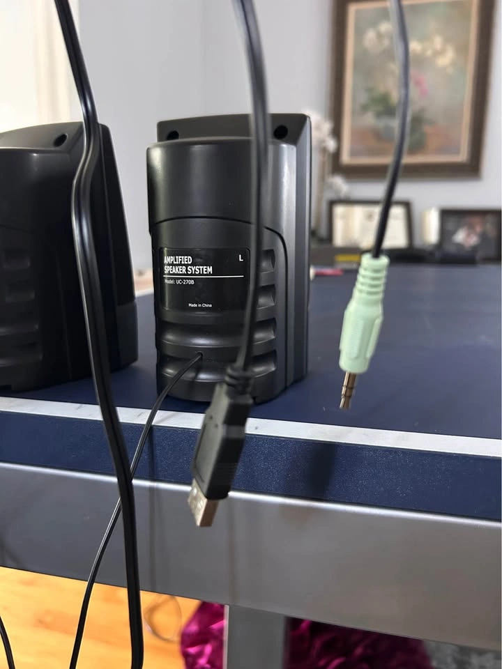 Kiny UC-270B USB Powered Amplified 2.0 Computer Speakers - photo 3