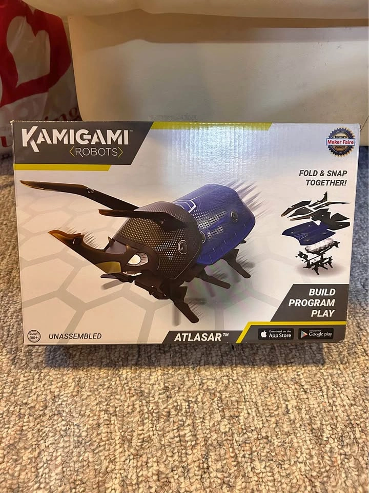 Kamigami Robot Atlasar Programmable Robot Play Toy