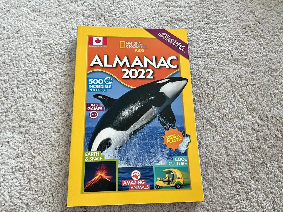 National Geographic Kids Almanac 2022 Canadian Edition