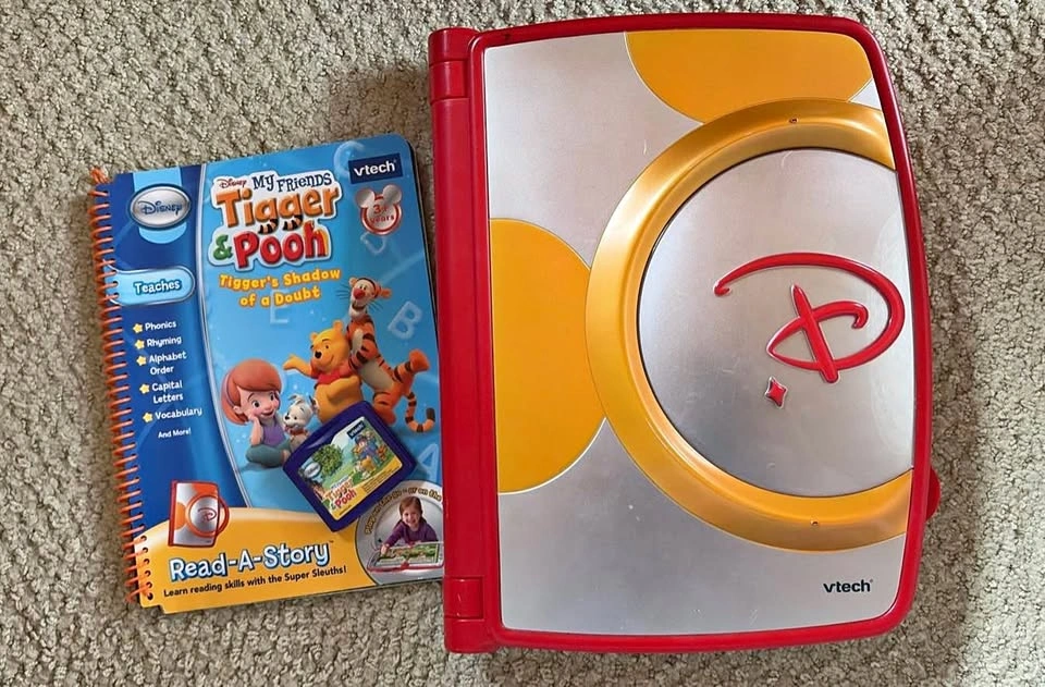 Vtech Create-A-Story Reading System with Tigger and Pooh
