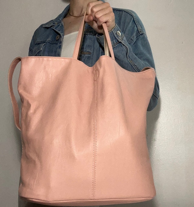 Pink Tote Bag