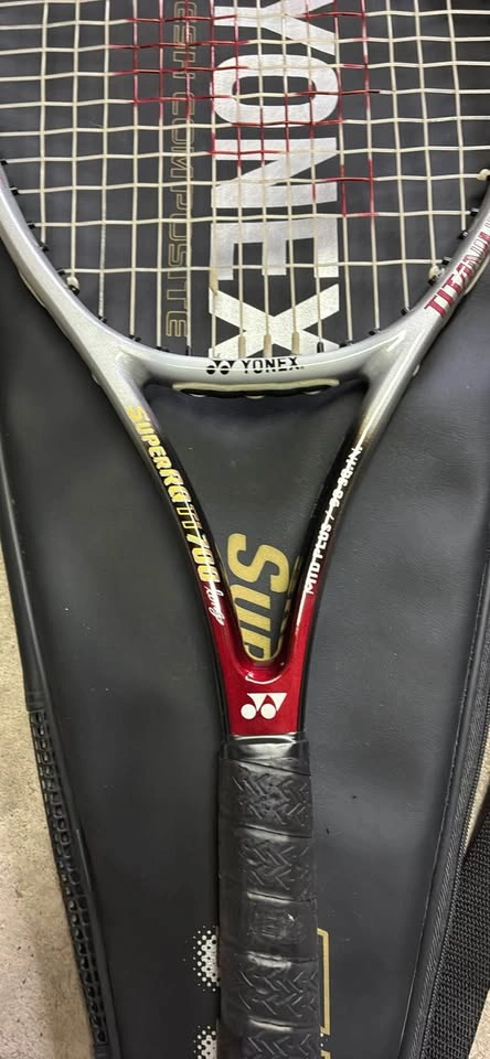 Vintage Yonex Super RD Tour 700 Long Tennis Racquet + Case - photo 2