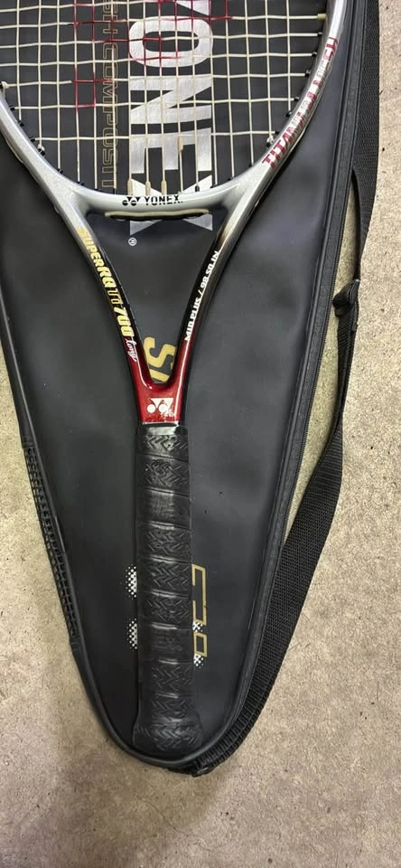 Vintage Yonex Super RD Tour 700 Long Tennis Racquet + Case - photo 5