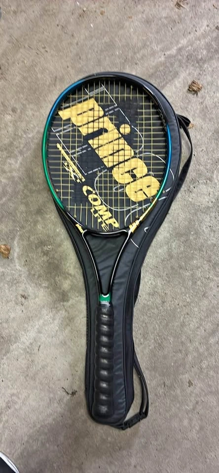 Vintage Prince Comp Lite Tennis Racquet with Case
