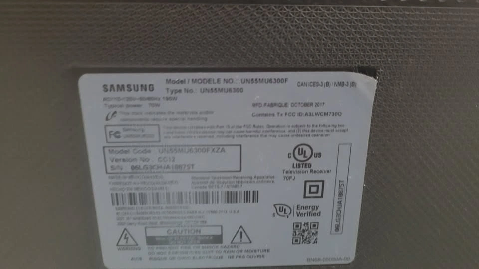 Samsung 55" 4K Smart TV (UN55MU6300F) - photo 2