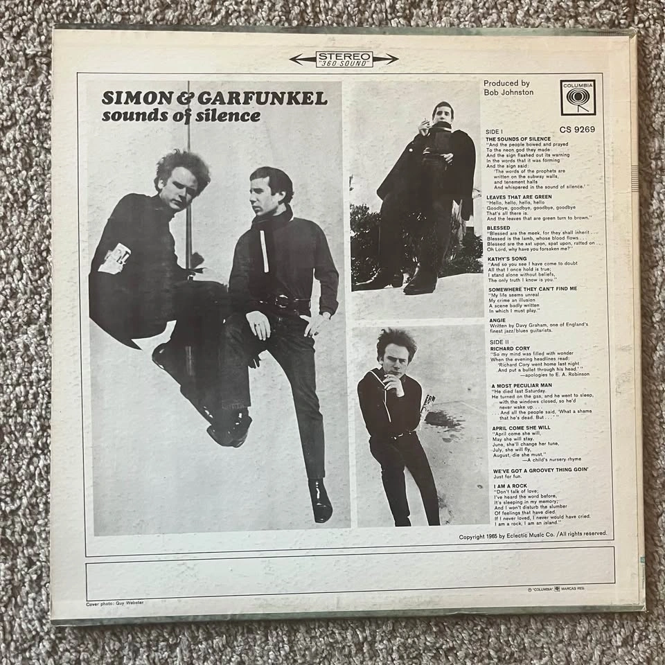 Simon & Garfunkel Vinyl Records, and Paul Simon Record - photo 2