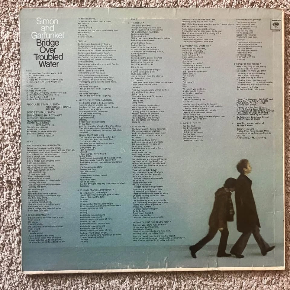 Simon & Garfunkel Vinyl Records, and Paul Simon Record - photo 4