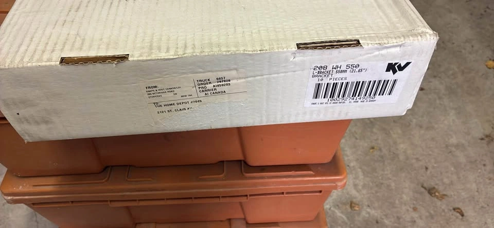Heavy-Duty Ultimate L-Brackets (22" Knape & Vogt) - Open Box - photo 2