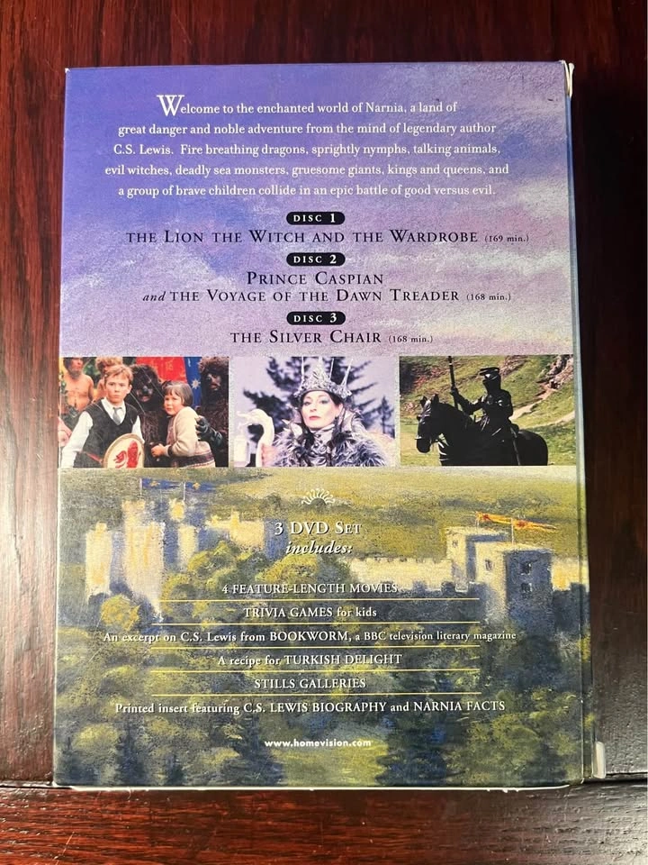 BBC C.S. Lewis The Chronicles of Narnia 3 DVD Set - photo 2