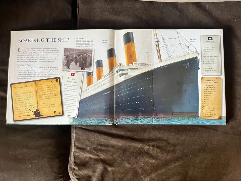 Titanic Book by Jim Pipe - photo 2