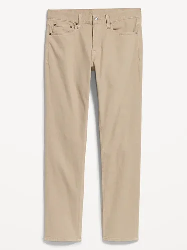 Old Navy Pants Strait Built In Flex Light Slim 5 Pocket 34x32 NW - photo 3