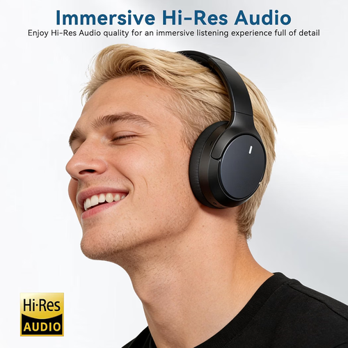 Hybrid ANC Wireless Over-Ear Headphones, 100H Playtime - photo 4
