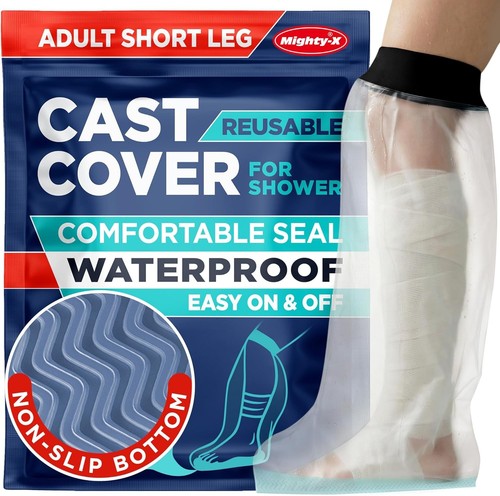 100% Waterproof Cast Cover for Adult Leg - Reusable