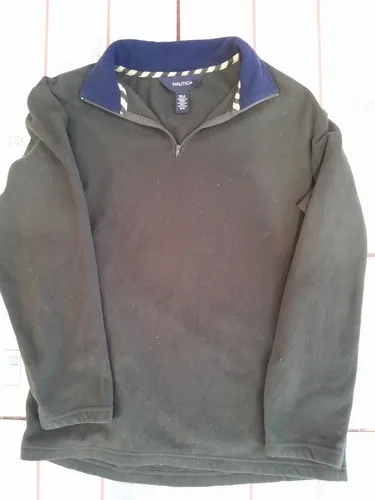 Nautica Fleece Pullover Zip Sweatshirt Jacket Men's Medium