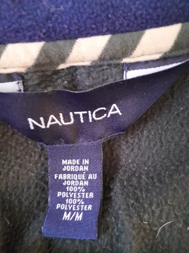 Nautica Fleece Pullover Zip Sweatshirt Jacket Men's Medium - photo 3