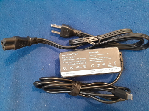 45W USB C Laptop Charger for Acer, Lenovo, HP, Asus, Samsung