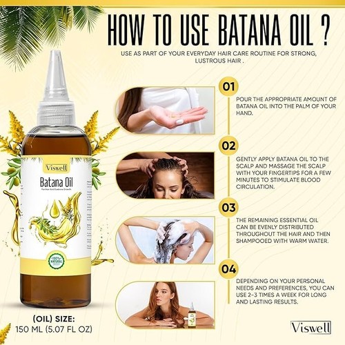 Batana Oil Hair Growth - 5 fl oz, 100% Pure & Natural - photo 4