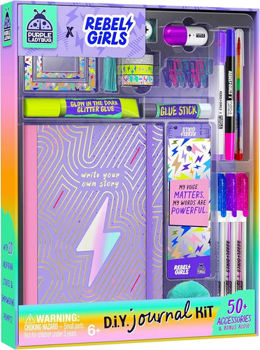 Rebel Girls DIY Journal Kit - Gift for 8-12 Year Olds