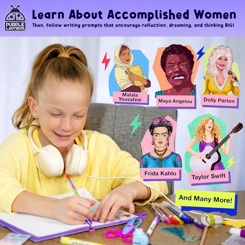 Rebel Girls DIY Journal Kit - Gift for 8-12 Year Olds - photo 4