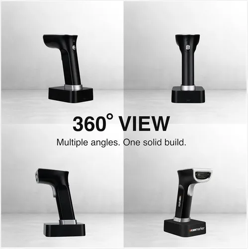 Wireless Barcode Scanner 1D 2D QR Bluetooth 2.4G with Charging S - photo 2